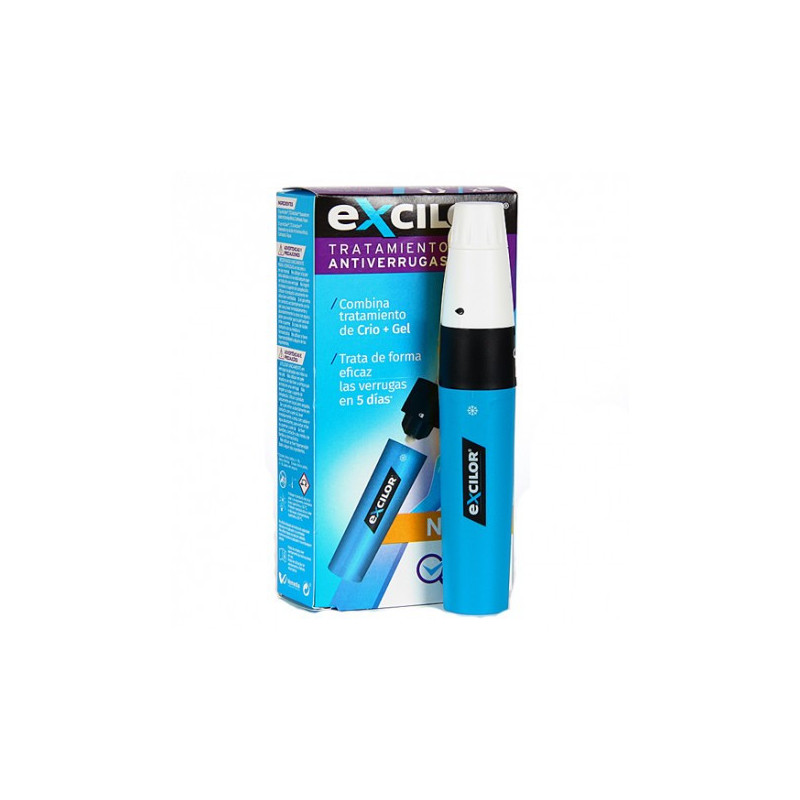 EXCILOR Tratamiento antiverrugas 2 en 1