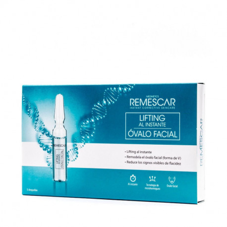 REMESCAR Lifting al Instante Óvalo Facial 5 Ampollas