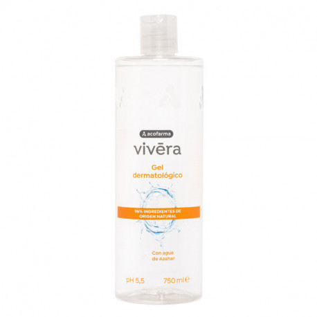 ACOFARMA VIVERA Gel Dermatológico 0% Flor De Azahar 750 ml