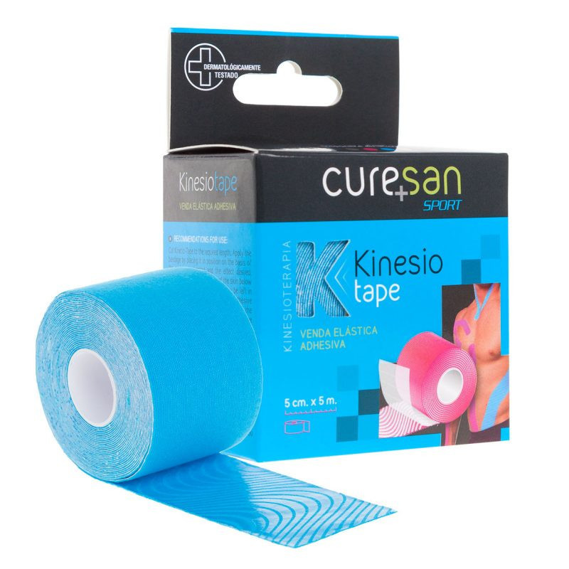 CURESAN KINESIOTAPE 1 UNIDAD 5 M X 5 CM AZUL