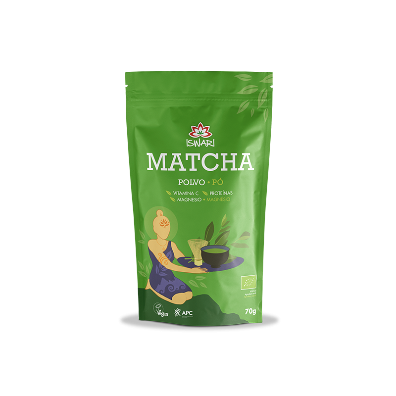 ISWARI MATCHA EN POLVO 70 gr