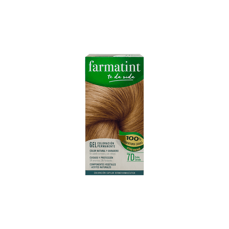 FARMATINT Tono 7D Rubio Dorado 135 ml