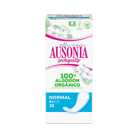 AUSONIA Protegeslip Cotton Protection Normal 28 Uds