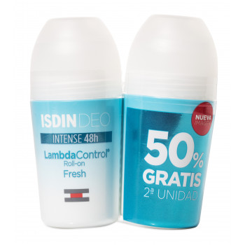 ISDIN Lambda Duplo Control Desodorante Roll-On 2x50 ml