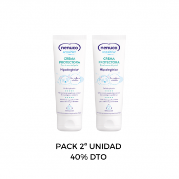 NENUCO Duplo crema de pañal protectora hipoalergénica 100ml