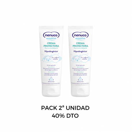 NENUCO Duplo crema de pañal protectora hipoalergénica 100ml