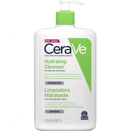 CERAVE Crema Limpiadora Hidratante 1L