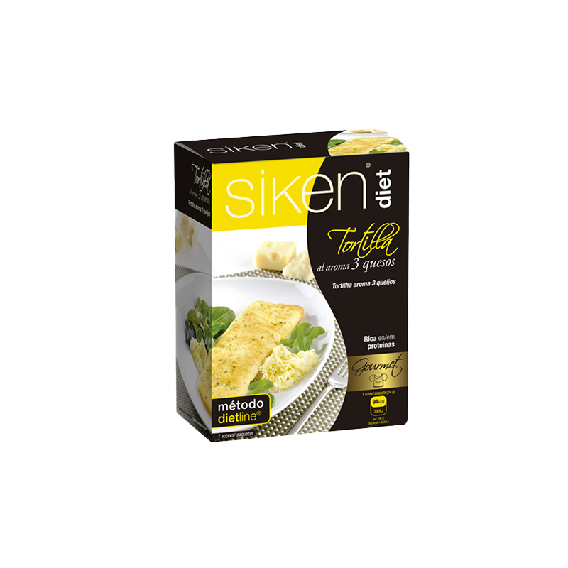 Siken Diet tortilla queso G 7S