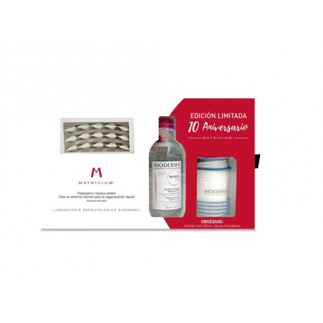 BIODERMA Pack Matricium Estéril 30 Monodosis x 1ml + Regalo