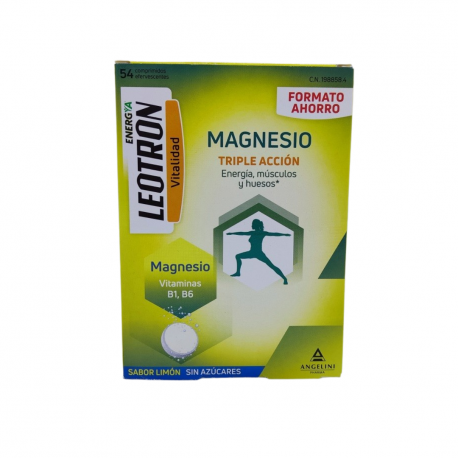LEOTRON Magnesio 54 comprimidos efervescentes