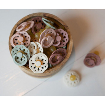 TUTETE BIBS Chupete Boheme Sage/Cloud 0+ 2 ud