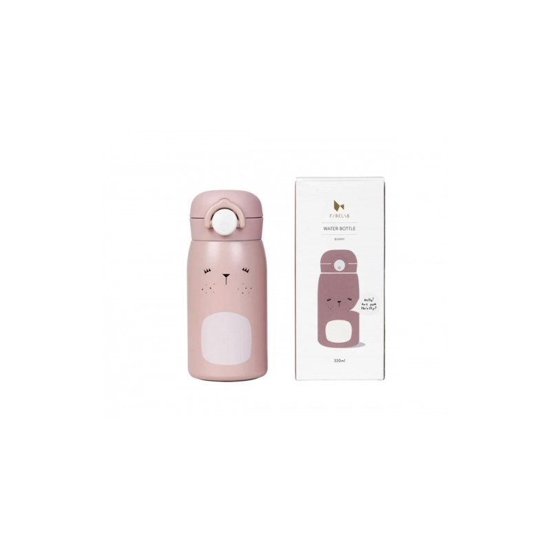 TUTETE Botella Térmica Acero Bunny Old Rosa 320 ml