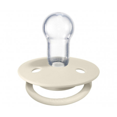 TUTETE Bibs Lux Chupete Ivory/Blush Silicona +6 Meses 2 Uds