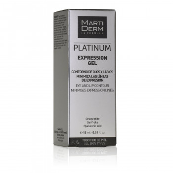 MARTIDERM Platinum Expression Gel Contorno Ojos/Labios 15 ml