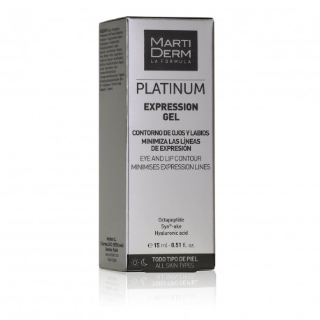 MARTIDERM Platinum Expression Gel Contorno Ojos/Labios 15 ml