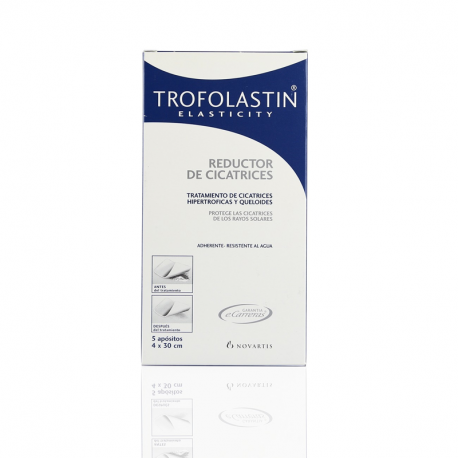 TROFOLASTIN Reductor de Cicatrices 4 x 30 cm 5 Apósitos