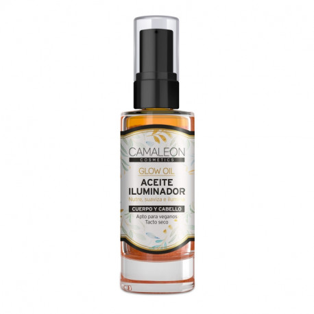 CAMALEÓN Aceite Iluminador Corporal Vegano Tacto Seco 30 ml