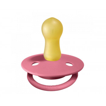 TUTETE Bibs de Lux Chupete Coral/Ruby +6 Meses 2 Uds