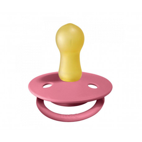 TUTETE Bibs de Lux Chupete Coral/Ruby +6 Meses 2 Uds
