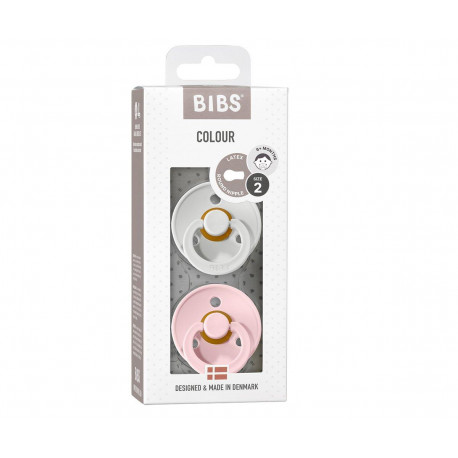TUTETE Bibs de Lux Chupete Haze/Blossom 0-6 Meses 2 Uds