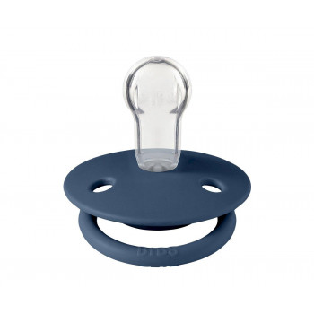 TUTETE Bibs de Lux Cloud/Steel Blue Silicona 0-3 Años 2 Uds
