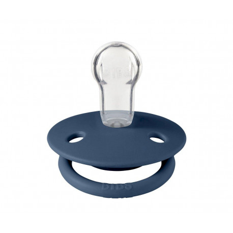 TUTETE Bibs de Lux Cloud/Steel Blue Silicona 0-3 Años 2 Uds
