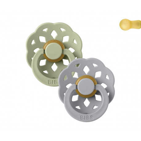 TUTETE Bibs Boheme Sage/Cloud 6+ Meses 2 Uds