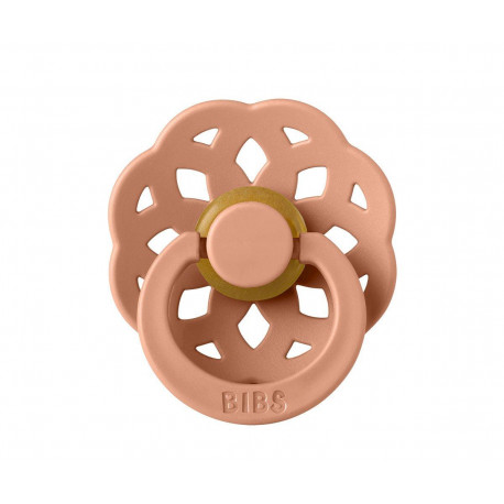 TUTETE Bibs Chupete Vainilla/Peach 6+ Meses 2 uds