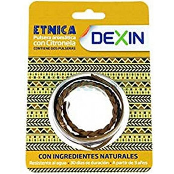 DEXIN Pulsera Etnica Antimosquitos 2 Unidades