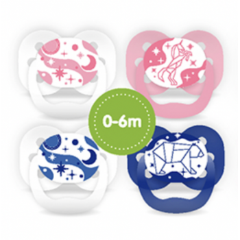 DR BROWN'S Chupete Advantage Nocturno 0-6 Meses 2 Uds