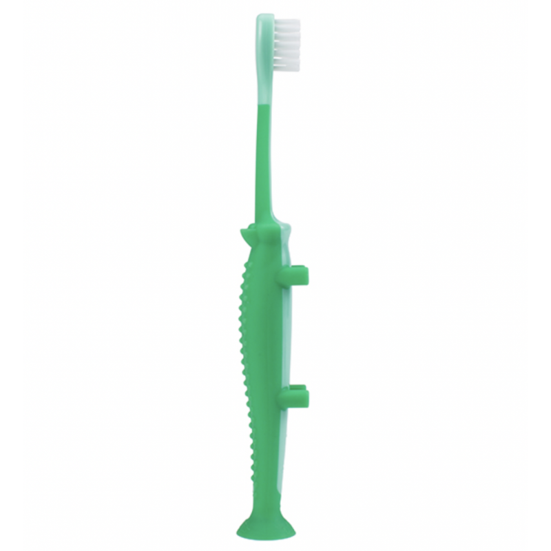 DR BROWN'S Cepillo de Dientes Infantil Cocodrilo 1-4 Años