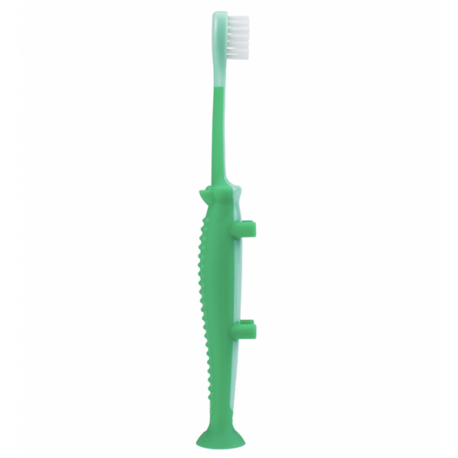 DR BROWN'S Cepillo de Dientes Infantil Cocodrilo 1-4 Años