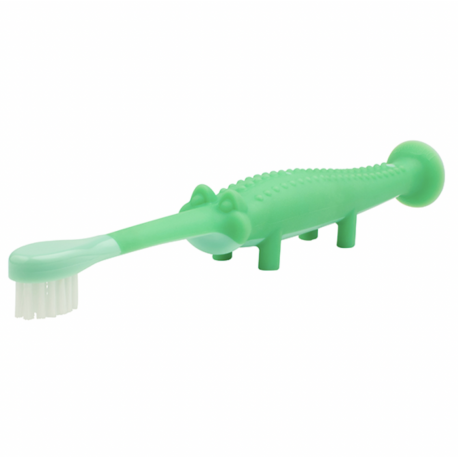 DR BROWN'S Cepillo de Dientes Infantil Cocodrilo 1-4 Años