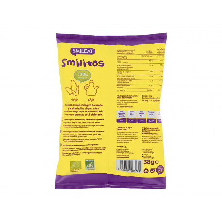 SMILEAT Smilitos Snack Ecológicos 38 g