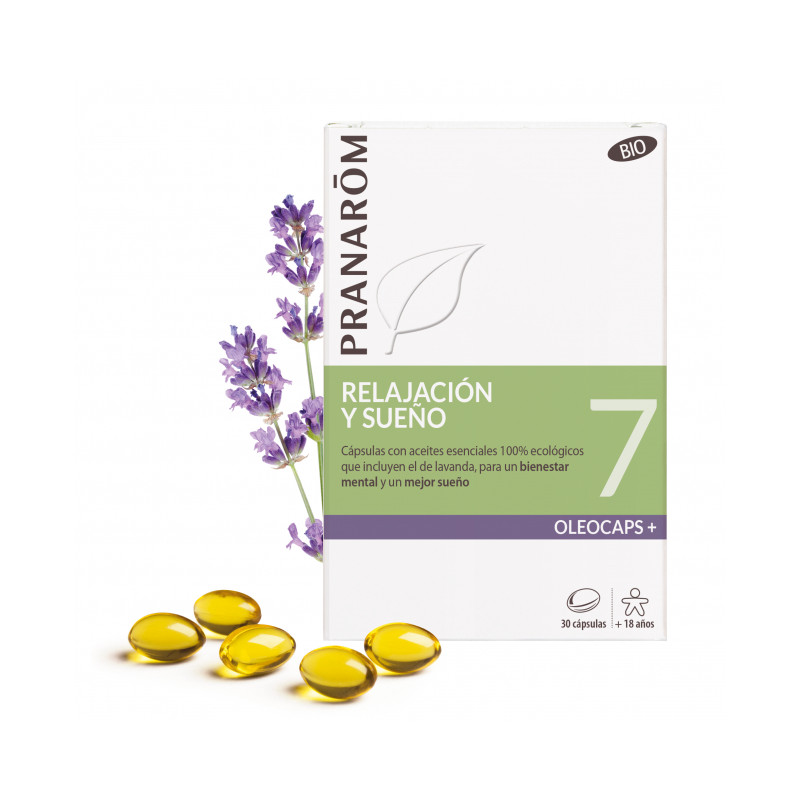 PRANAROM Oleocaps+ 7 Relajación y Sueño 30 Cápsulas