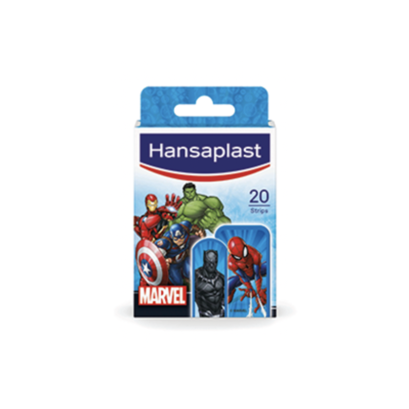 HANSAPLAST Apósitos Infantiles Marvel 20 Strips