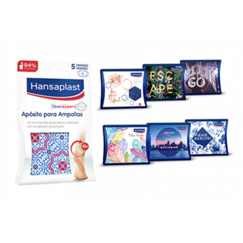 HANSAPLAST Apósito para Ampollas Grandes 5 Uds