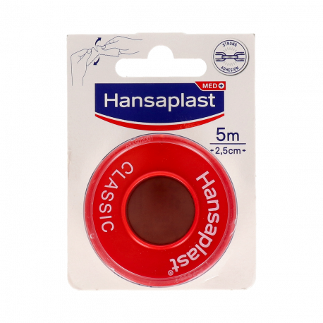 HANSAPLAST Esparadrapo Classic 5 m x 2,5 cm