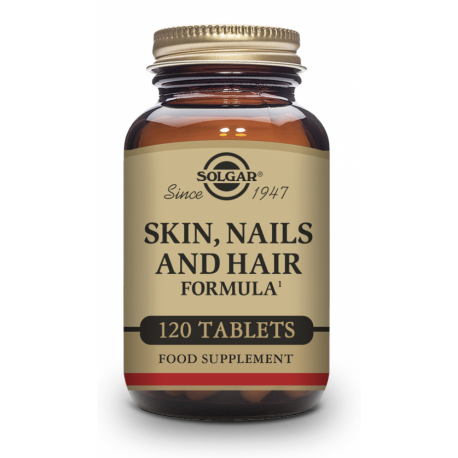 SOLGAR Skin Nails and Hair Formula 120 Comprimidos