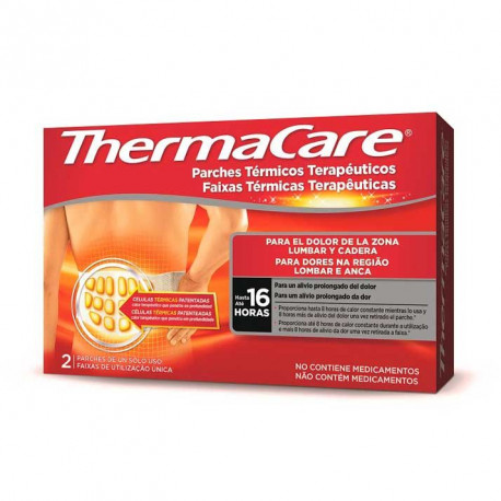 THERMACARE Zona Lumbar y Cadera 2 unidades
