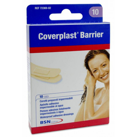LEUKOPLAST Barrier Apósito Adhesivo Transparente 10 Uds 72 mm x 22 mm