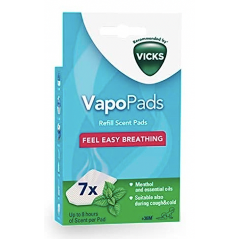 VICKS Vapopads Mentol Recambios 7 Uds