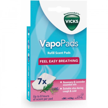 VICKS Vapopads Recambios Romero - Lavanda 7 Uds