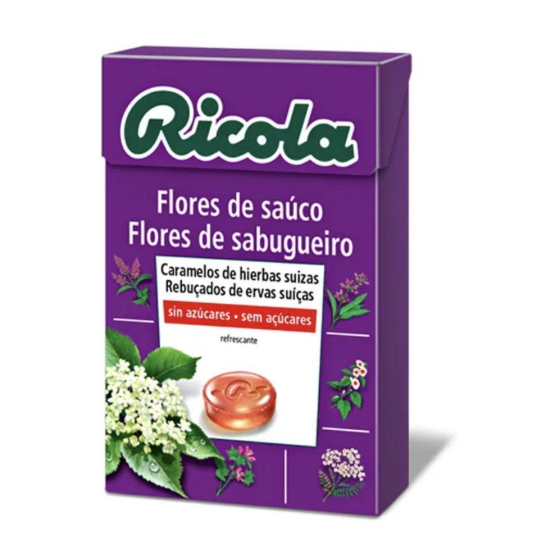 RICOLA Caramelos Flores de Sauco 50 g