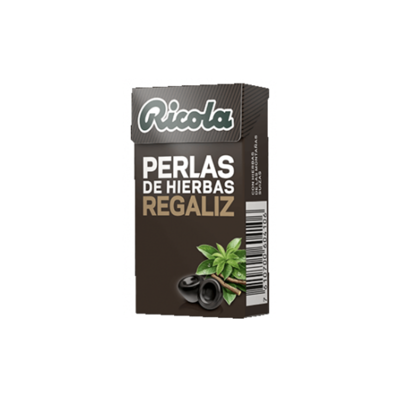 RICOLA Caramelos Perlas Regaliz 25 g
