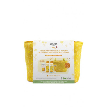 WELEDA Set Bienvenida bebé + Bolsa Paseo Regalo