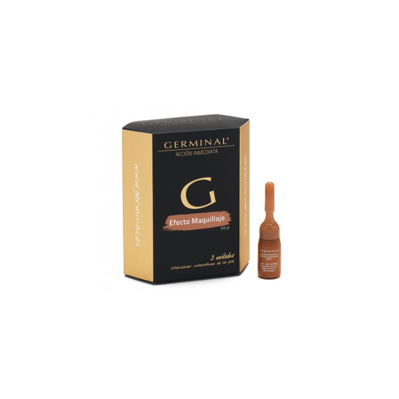 GERMINAL Acción Inmediata Efecto Maquillaje  3 Ampollas