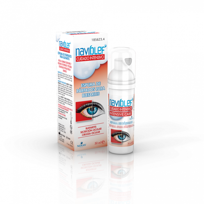 NAVIBLEF Cuidado Intensivo Espuma de Párpados 50 ml