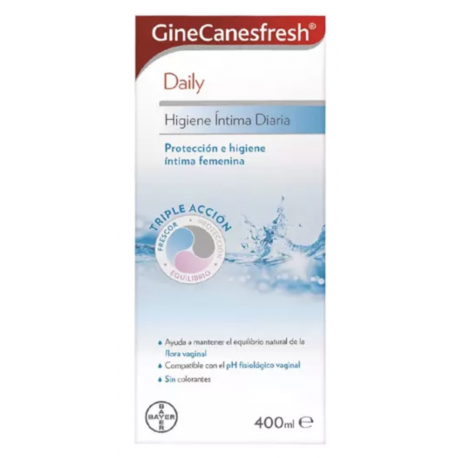 GINECANESFRESH gel higiene íntima diaria 400ml