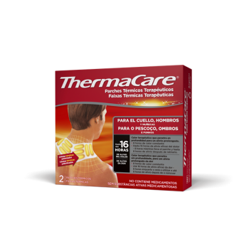 THERMACARE Parche térmico Cuello, Hombro y Muñeca 2 unidades